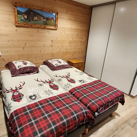 Apartment Bel Neuf 3 Pieces Pour 6 Pers, Chatel, Parking, Balcon, Proche Centre - Fr-1-676-196
